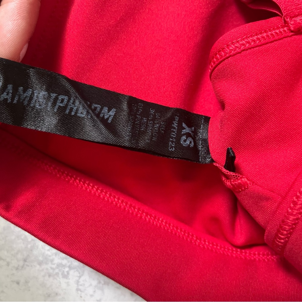 1st Phorm Red Sports Bra XS - Picture 5 of 5